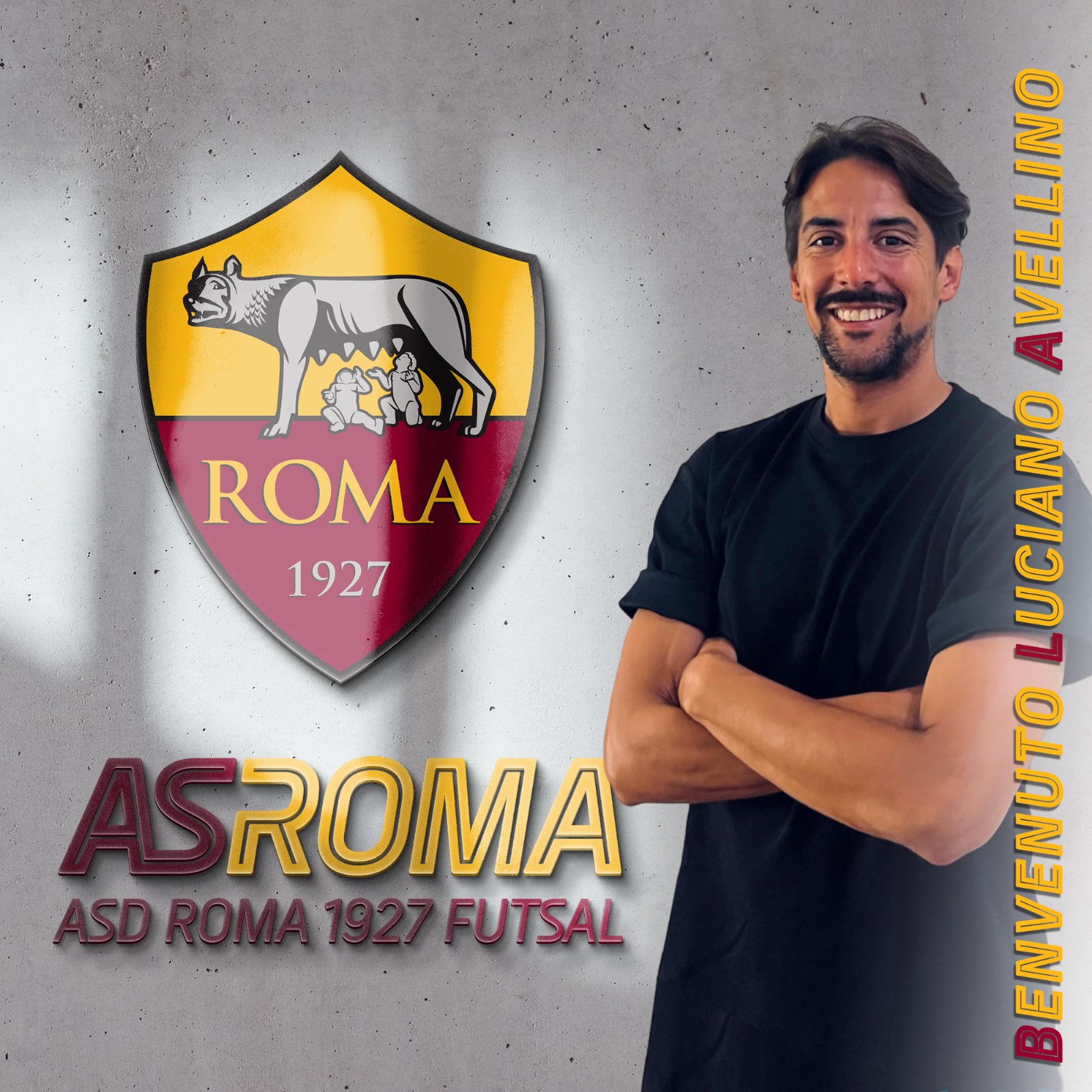 Luciano Avellino è un nuovo giocatore della Roma 1927 Futsal